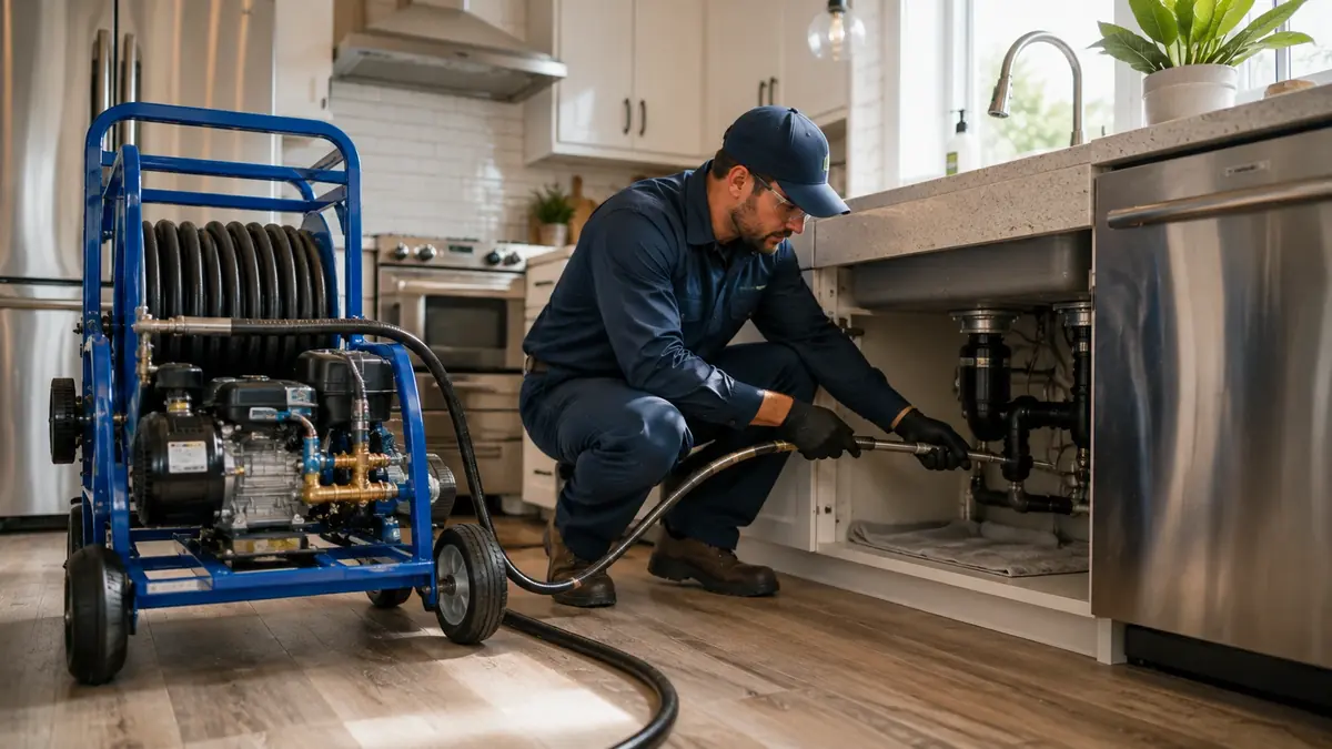 Kitchen Drain Hydro Jetting in Buttonwillow